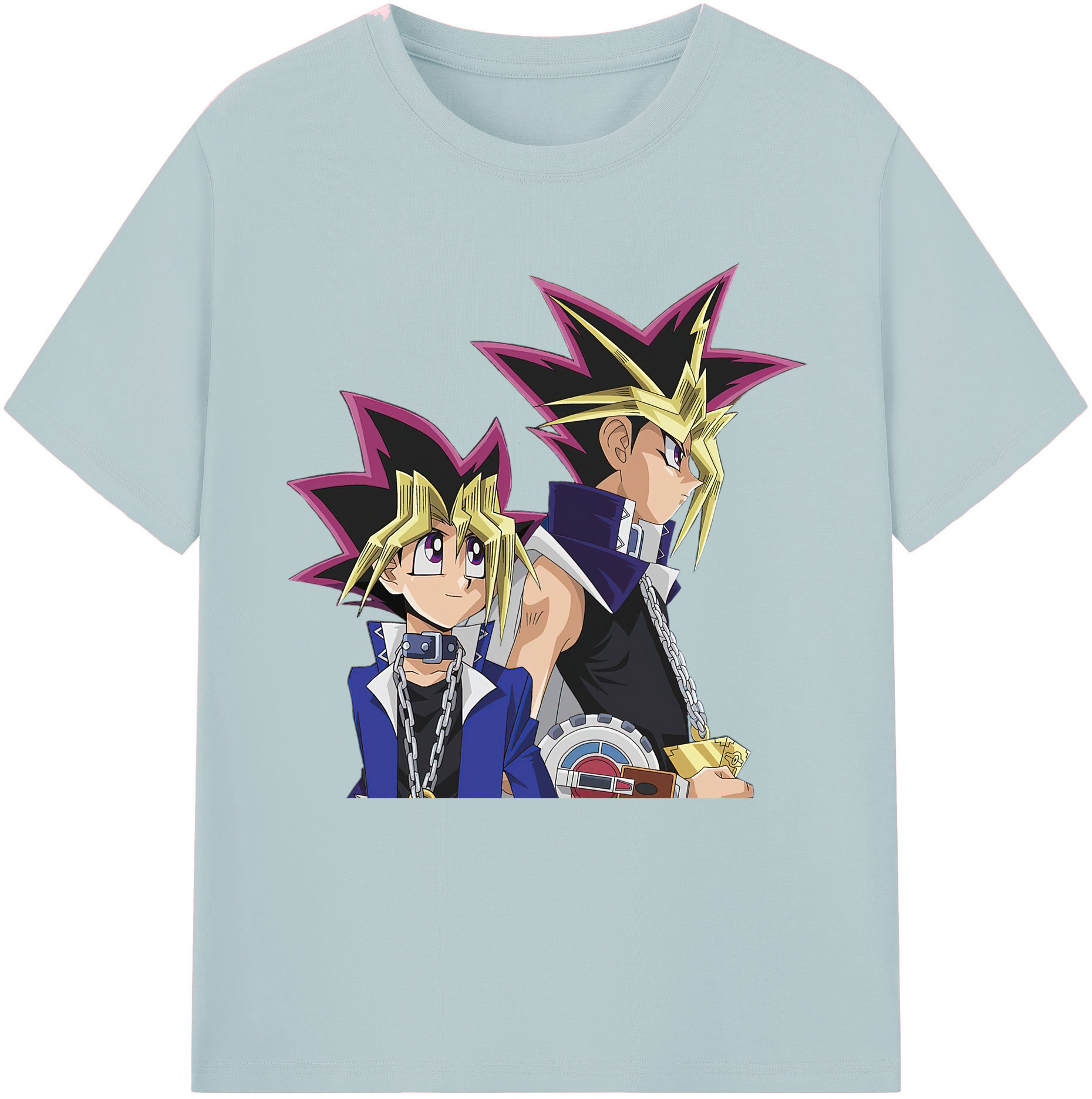 （画像用） 遊☆戯☆王 Yu-Gi-Oh! 綿100％半袖Tシャツ（フロントプリント）